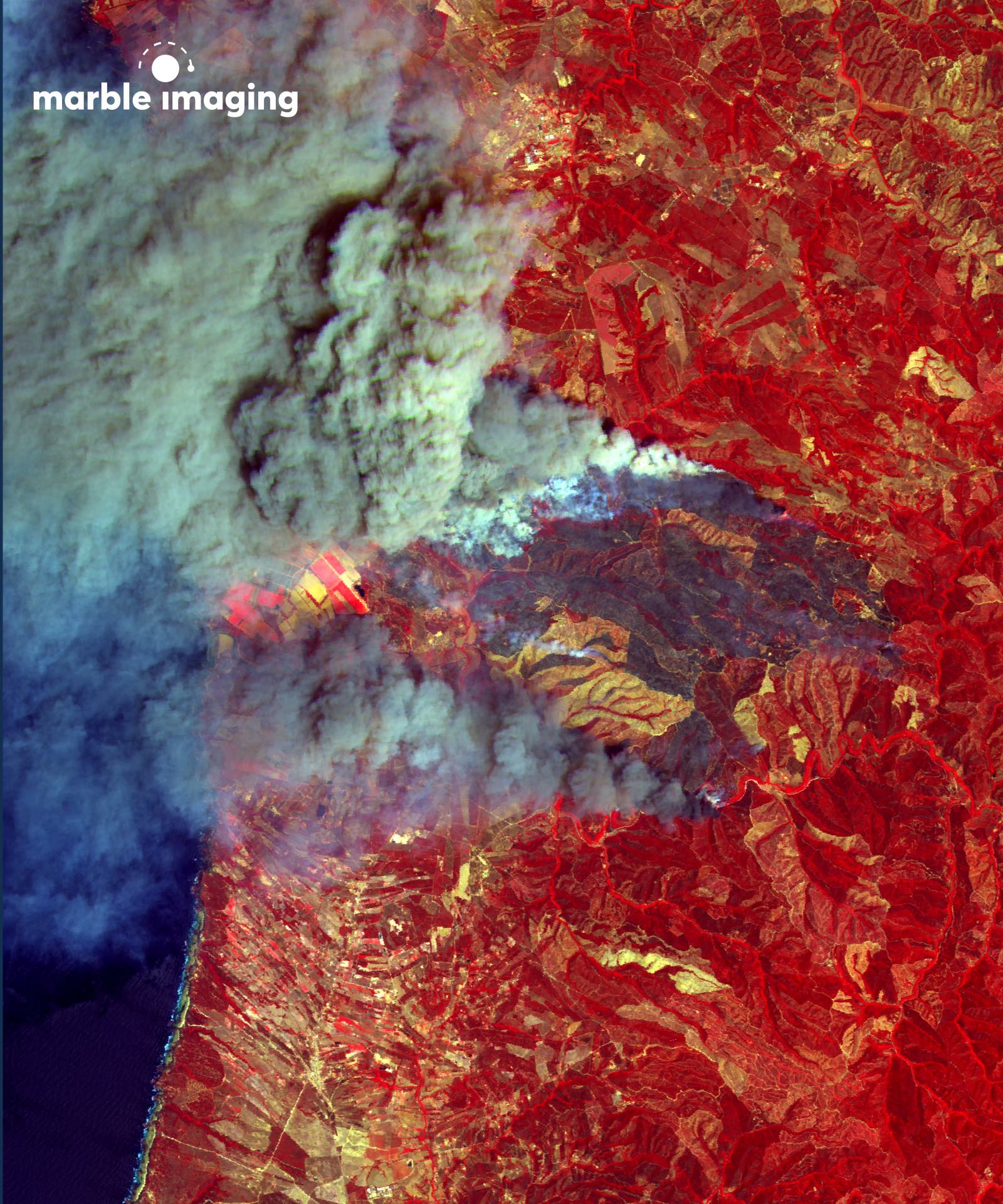 Wild Fires in Portugal